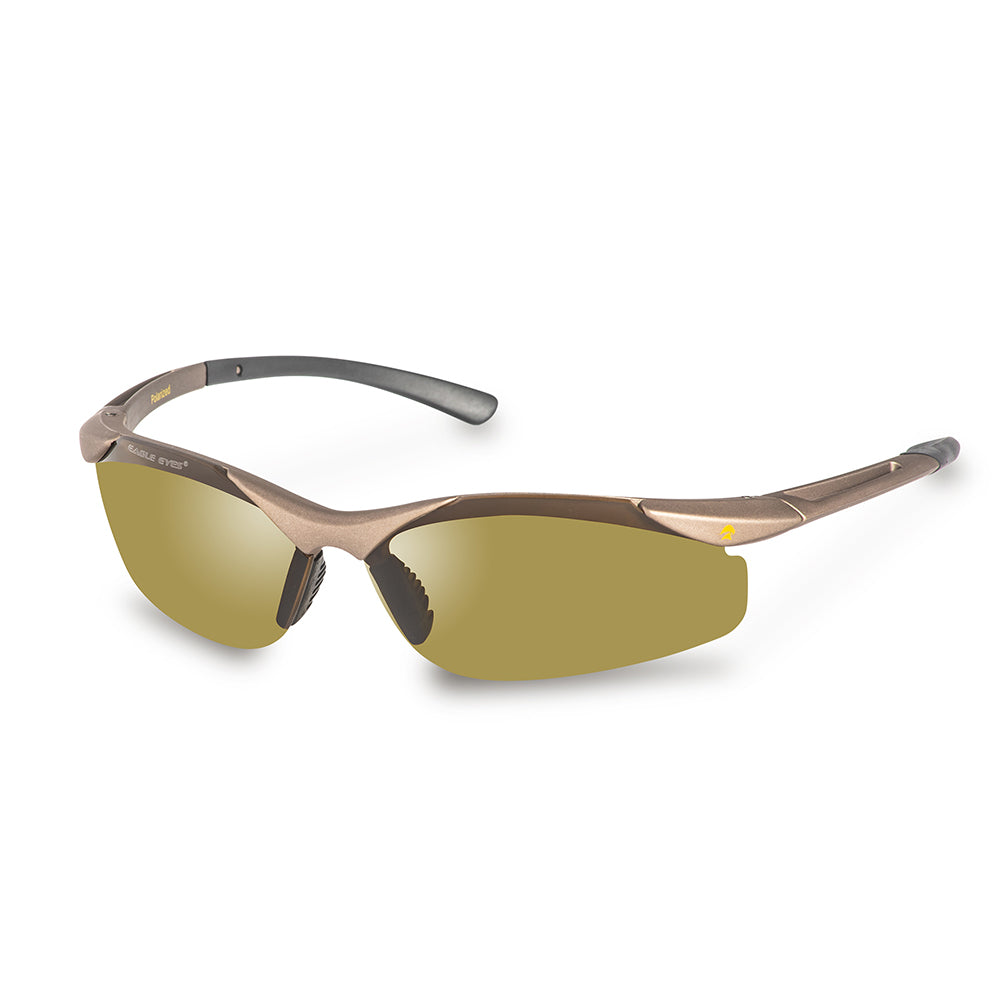 Lentes deportivos Eagle Eyes Blade Sun con lente ámbar y montura bronce