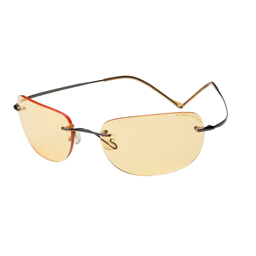 Lentes Eagle Eyes Metro StimuLight sin armazón y con lente amarillo