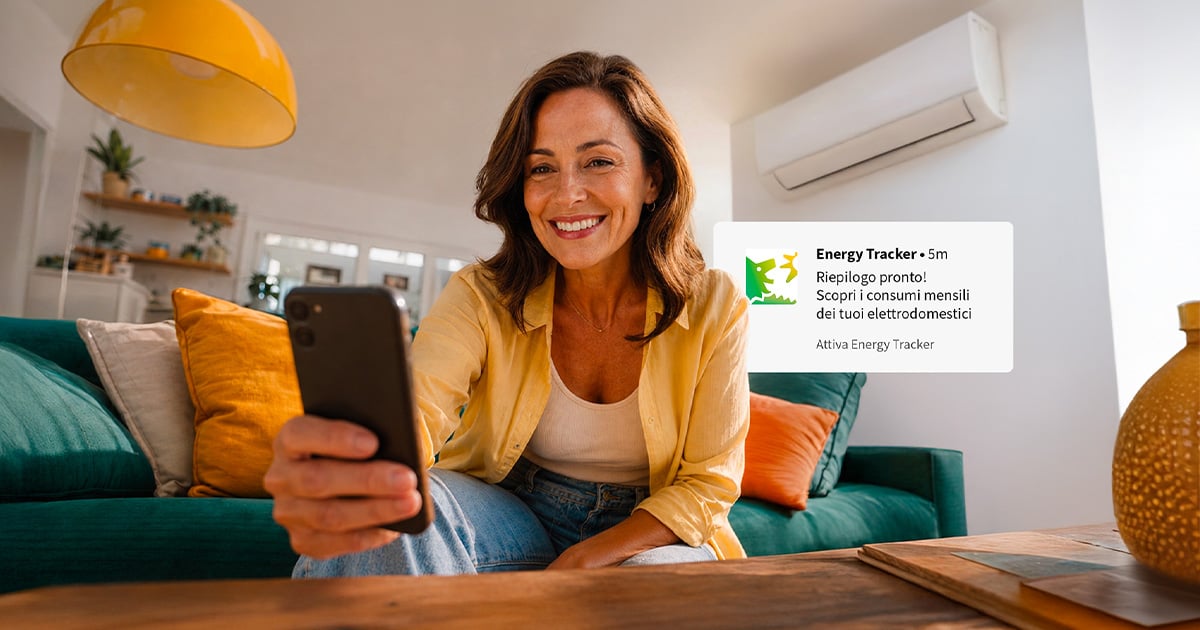 Energy Tracker per monitorare i consumi
