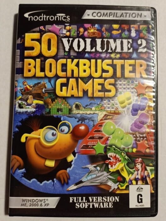 Confezione di una raccolta di videogiochi per PC