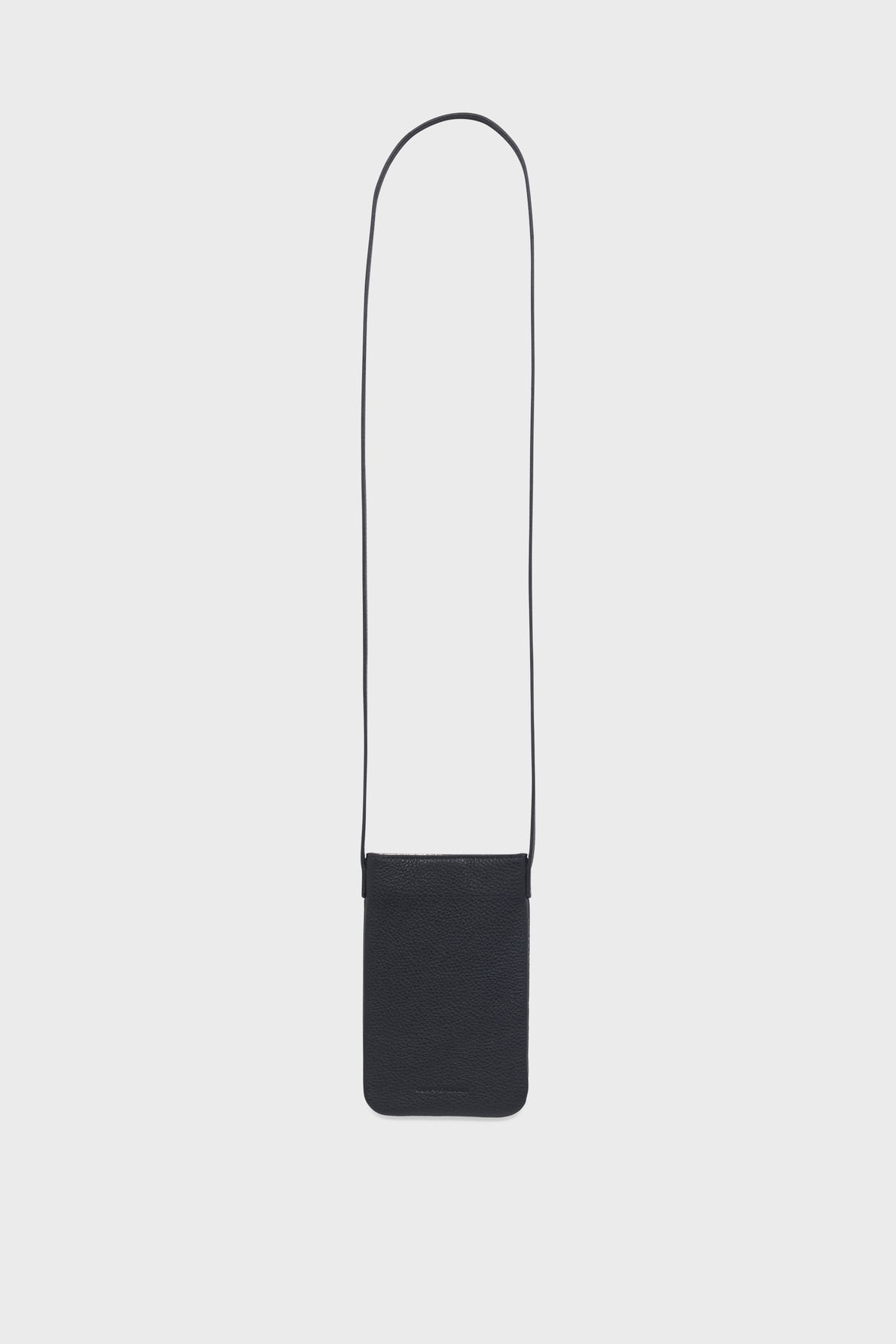 Porte-téléphone Gerard Darel LADYPHONE en cuir noir