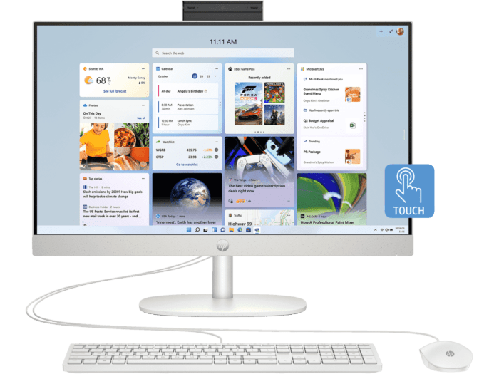 HP 23.8 inch All-in-One Desktop PC 24-cr0009a