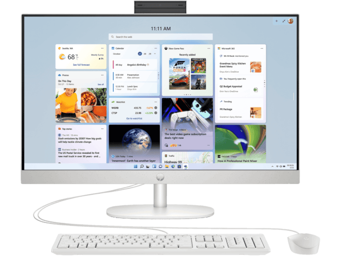 HP 27 inch All-in-One Desktop PC
