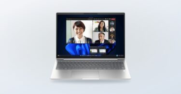 HP EliteBook 6 G1i 16 inch Laptop AI PC open on a white background