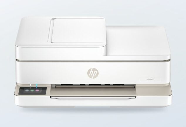 HP Envy 6530 All-in-One Printer on a white background