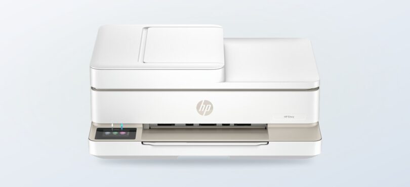 HP Envy 6530 All-in-One Printer on a white background