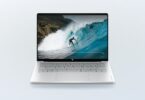 Silver HP OmniBook 5 laptop