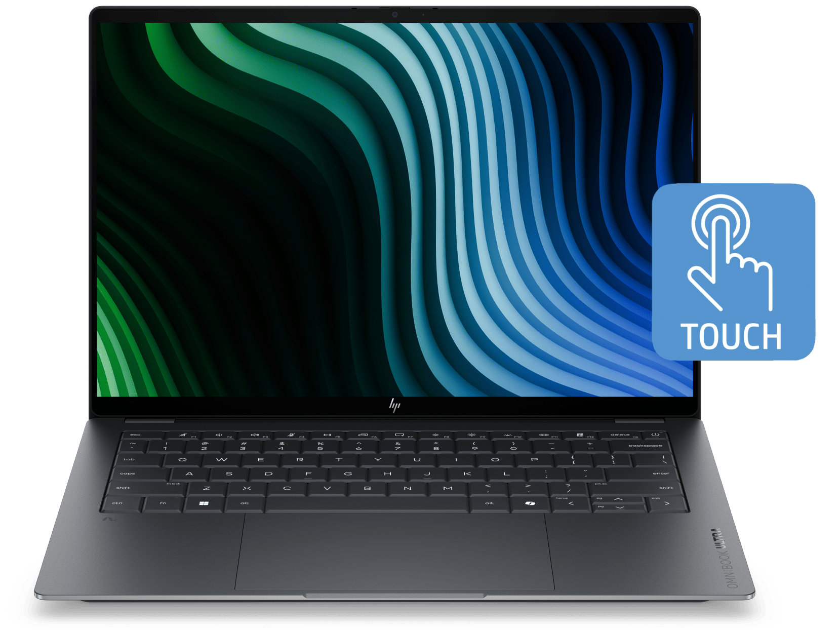 HP OmniBook Ultra 14 inch laptop in gray