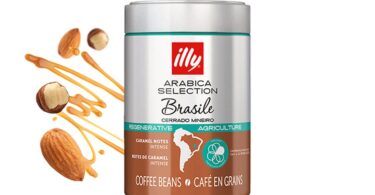 Barattolo di caffè Illy Arabica Selection Brasile Cerrado Mineiro in grani