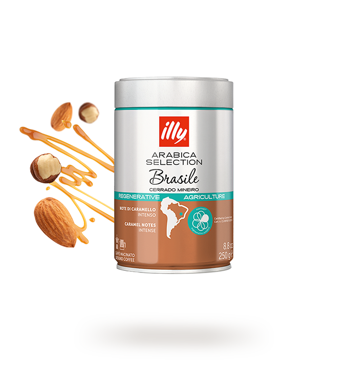 Confezione di caffè macinato Arabica Selection Brasile