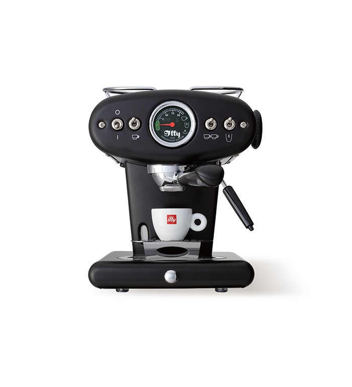 Macchina da caffè Illy X1 Anniversary E.S.E. e Ground nera