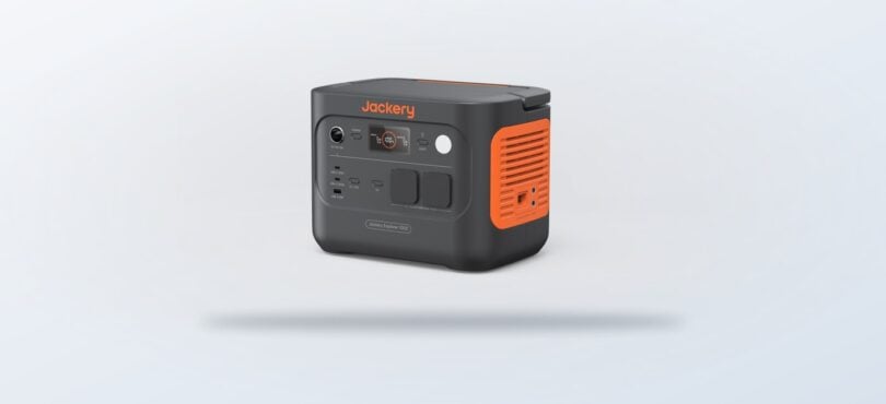 Jackery Explorer 1000 v2 tragbare Powerstation auf Produktaufnahme