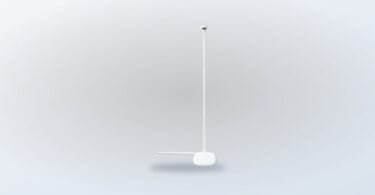 Complete white Nanit Floor Stand product view