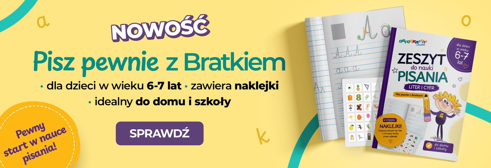 Materiały Operon 1 wspierające naukę pisania
