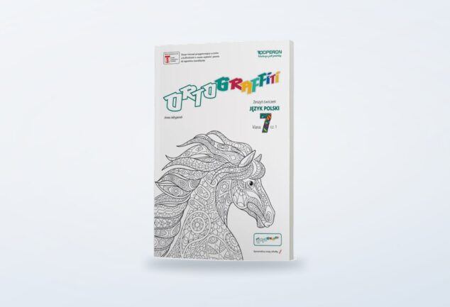 Okładka publikacji Ortograffiti. Język Polski. Część 1 dla klasy 7
