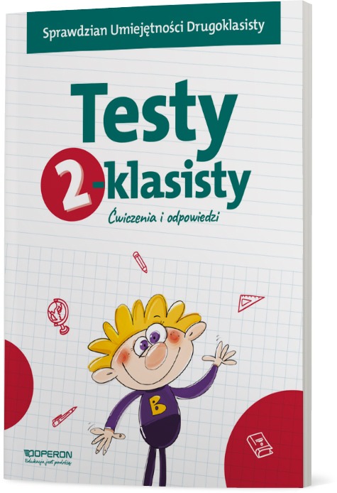 Okładka publikacji Testy 2-klasisty. Ćwiczenia i odpowiedzi