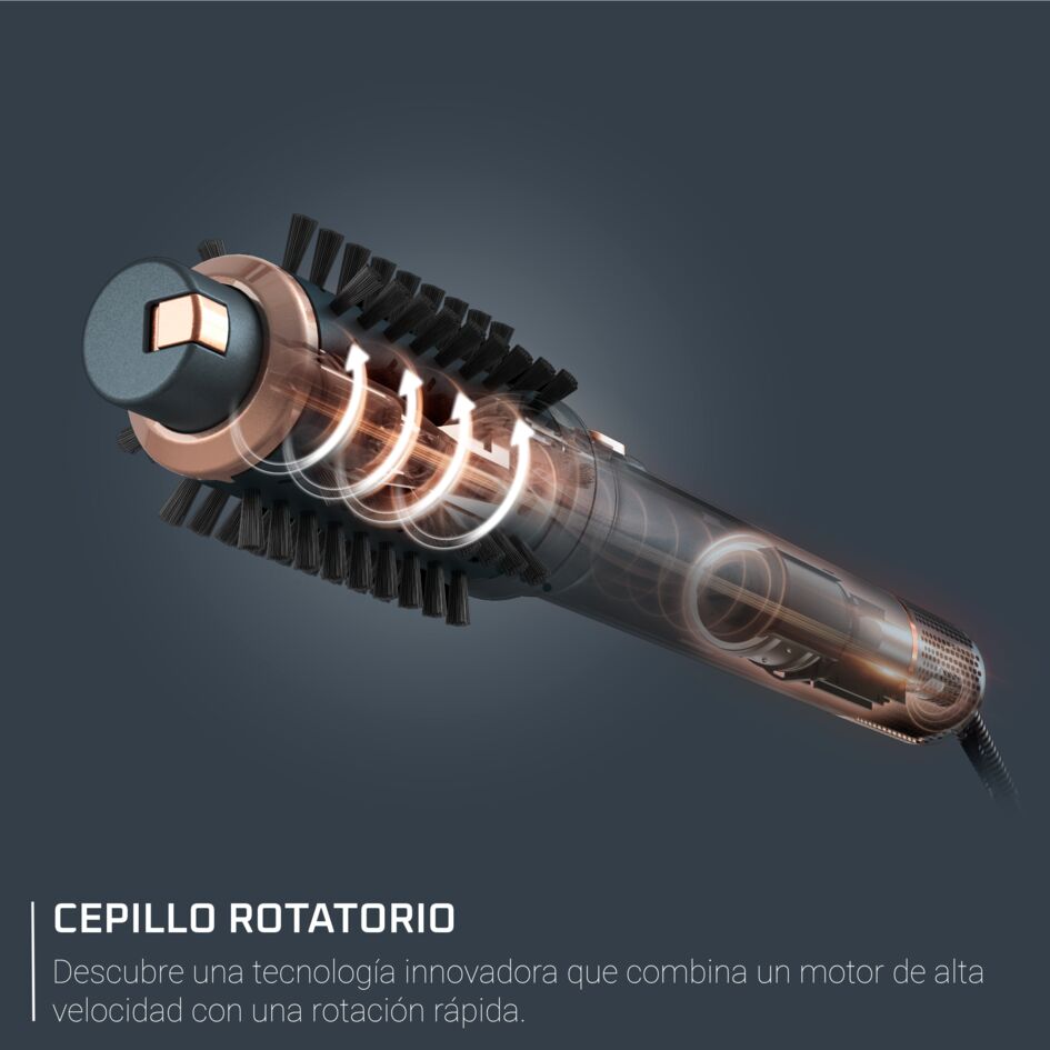 Cepillo de aire caliente Rowenta Air Rotate