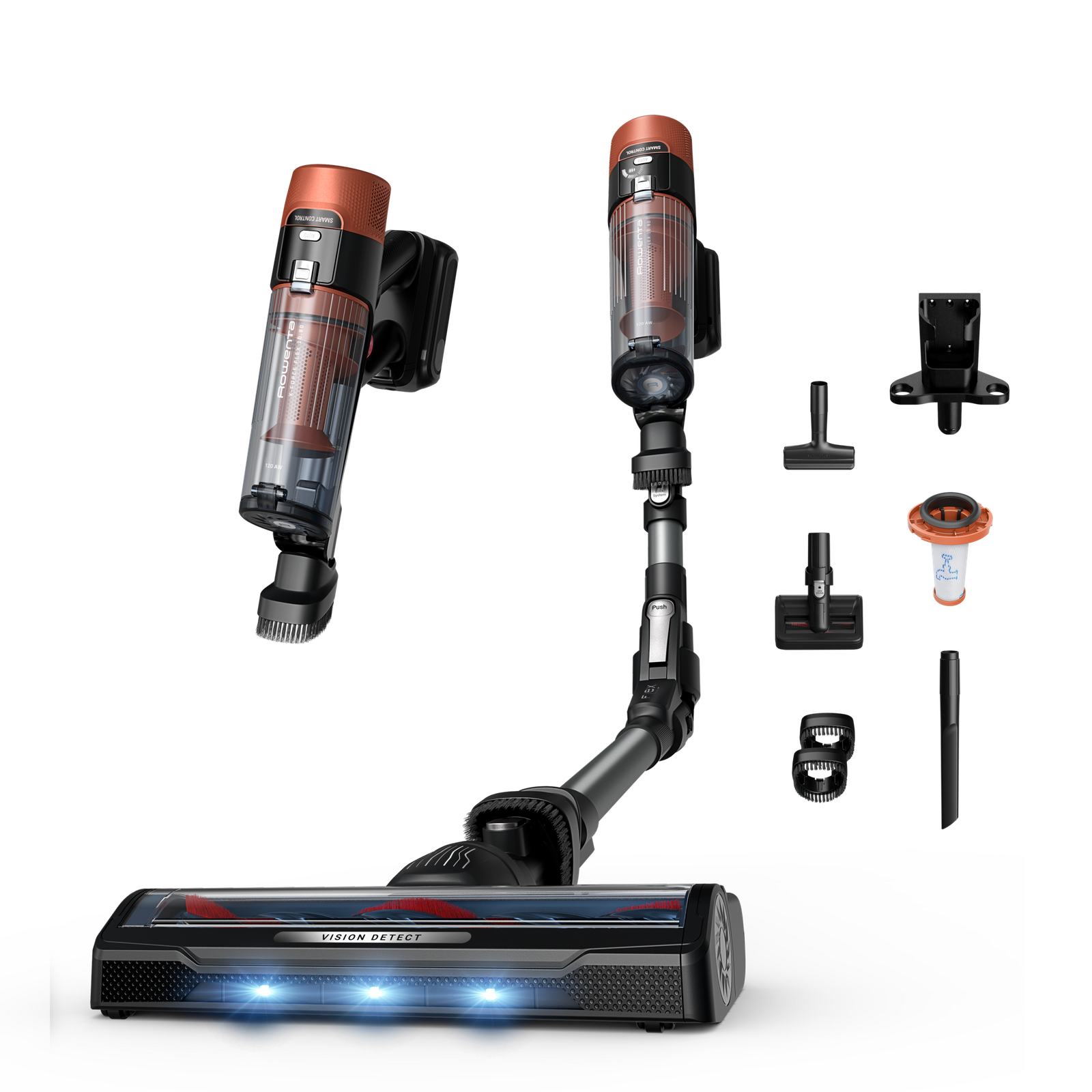 Rowenta X-Force Flex 10.80 Animal Care, aspiradora escoba sin cable