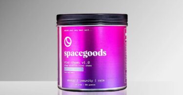 Spacegoods Star Chews blueberry tub