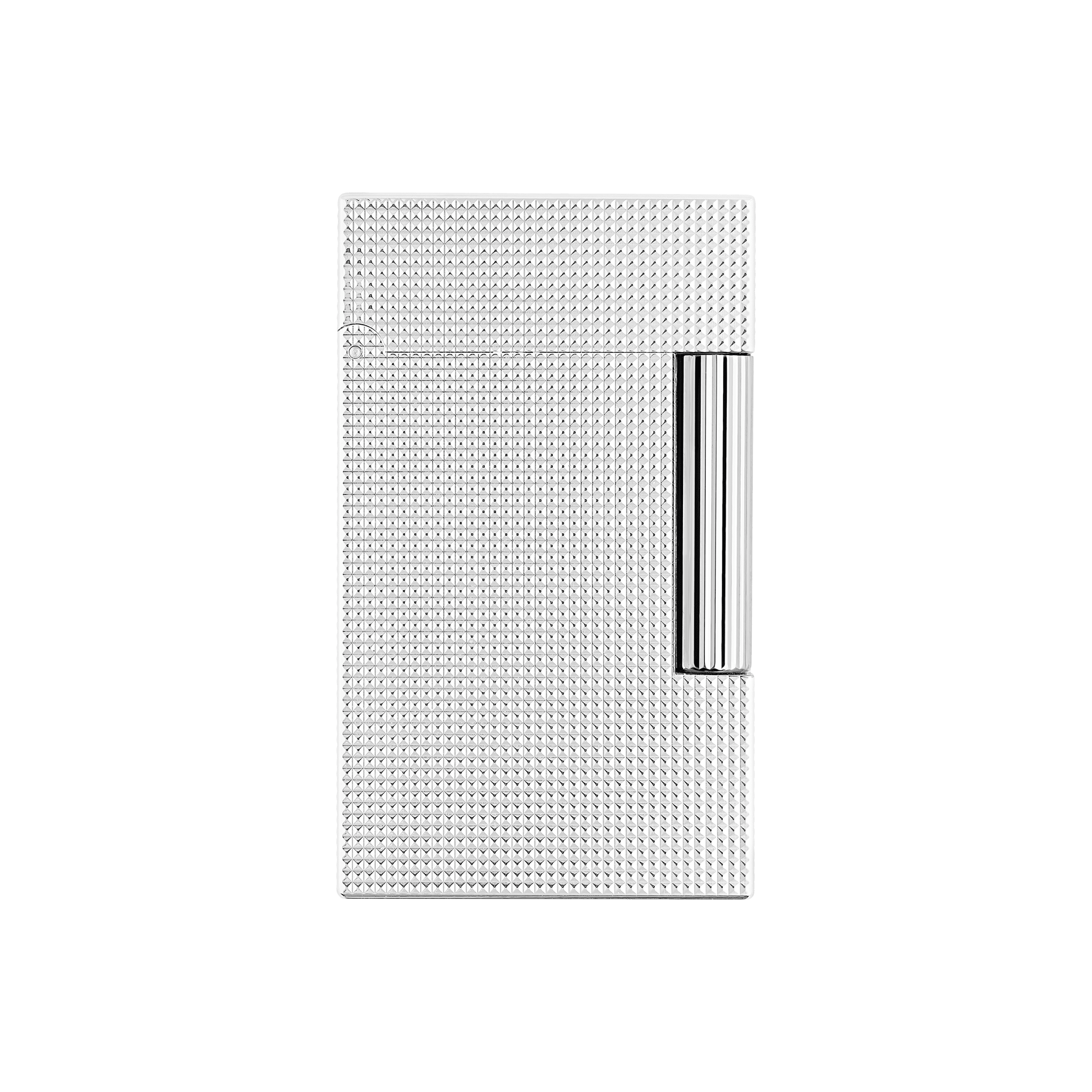 Ligne 2 Microdiamond Head Palladium Lighter shown as a standalone product